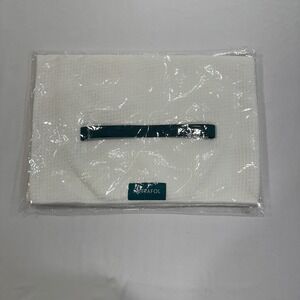Nutrafol Waffle Weave Hair Towel Unisex OS White Elastic Loop | Wellness